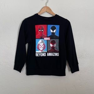 Spider-Man Sweatshirt Youth Size Medium, Marvel Licensed, excellent condition.